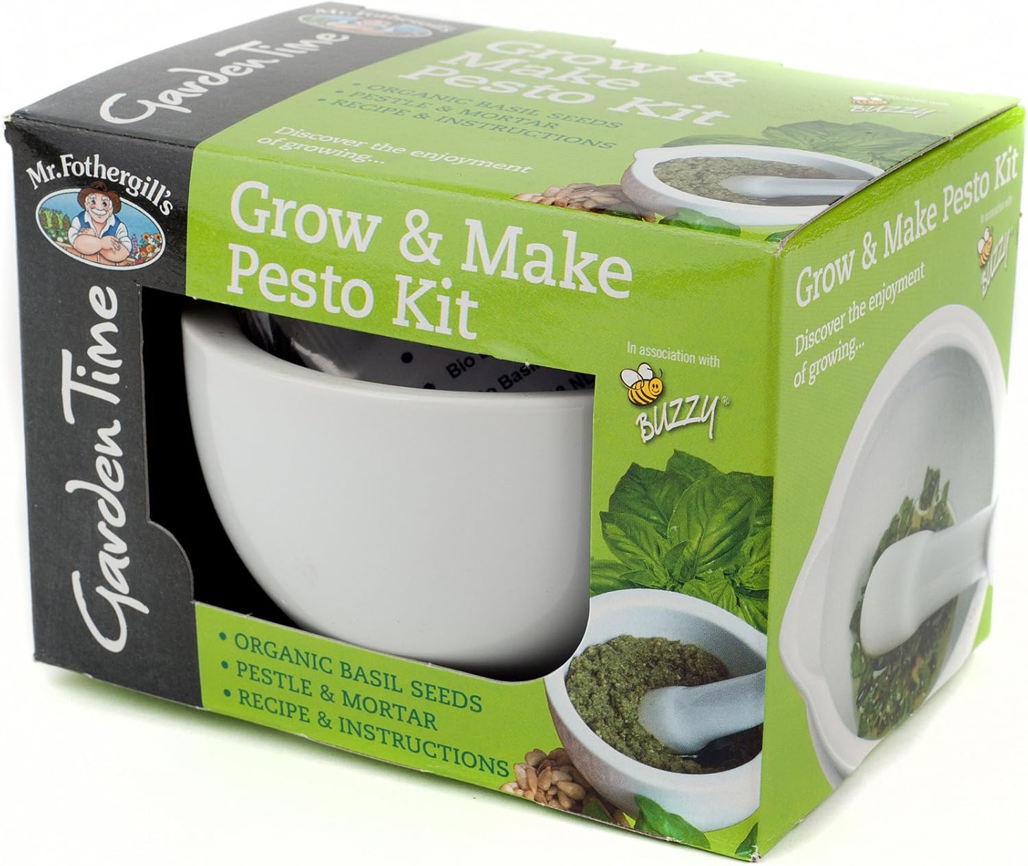 Mr Fothergills Grow & Make Pesto Kit Amazon.co.uk Garden & Outdoors