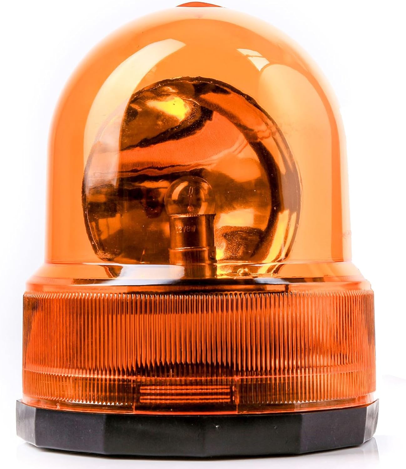 12v Orange Revolving Beacon Light Emergency/Warning Light Fits Any Vehicle Amazon.co