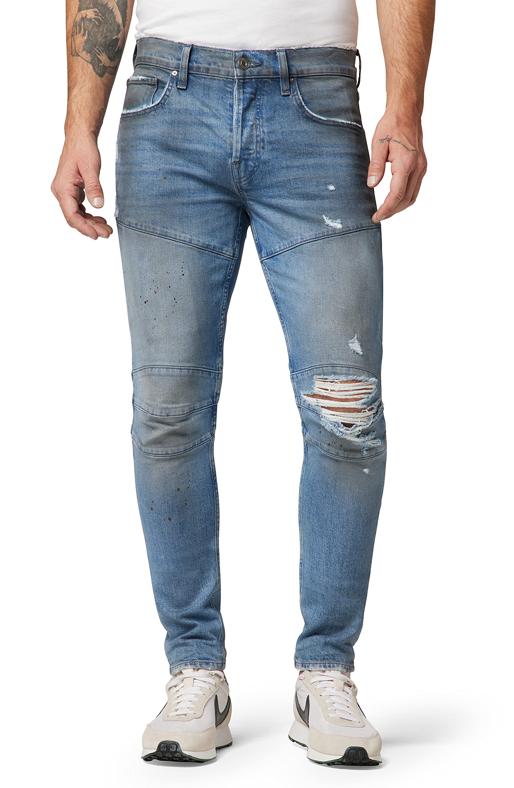 Photo 1 of Hudson Jeans Men's Zack Biker Skinny, Matte Vintage, 28