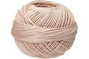 Handy Hands Lizbeth Egyptian Cotton Crochet Thread, Tatting Thread, and Knitting Thread Size 3 (50 Grams 120 Yards) – HH03603, Ecru