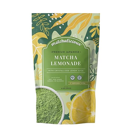 Matchalicious Matcha Lemonade Premium Japanese Green Tea Powder