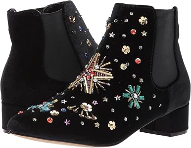 betsey johnson velvet boots
