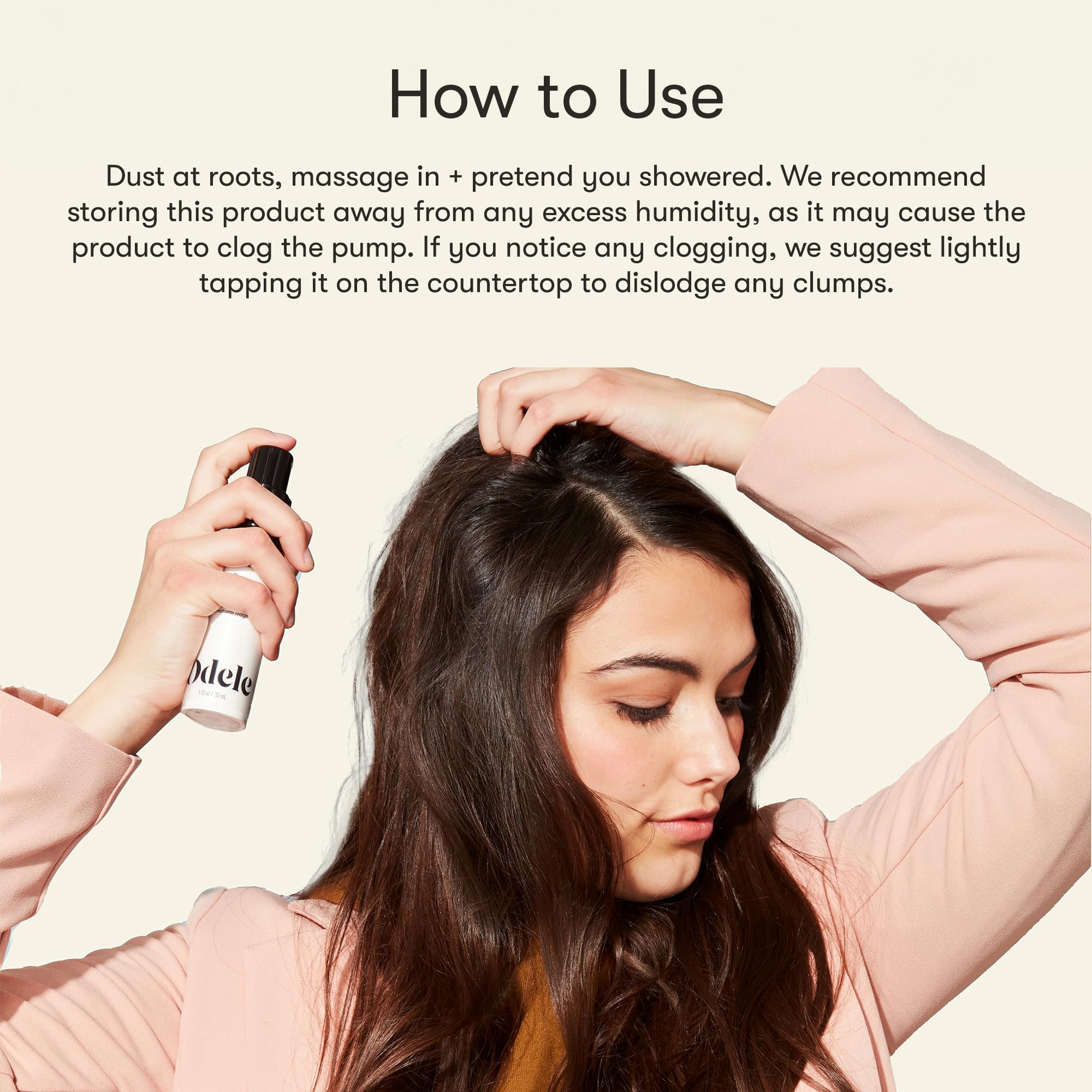 Dry Shampoo, Oil-Absorbing Powder to Revive Volume for All Hair Types & Textures, 1 oz