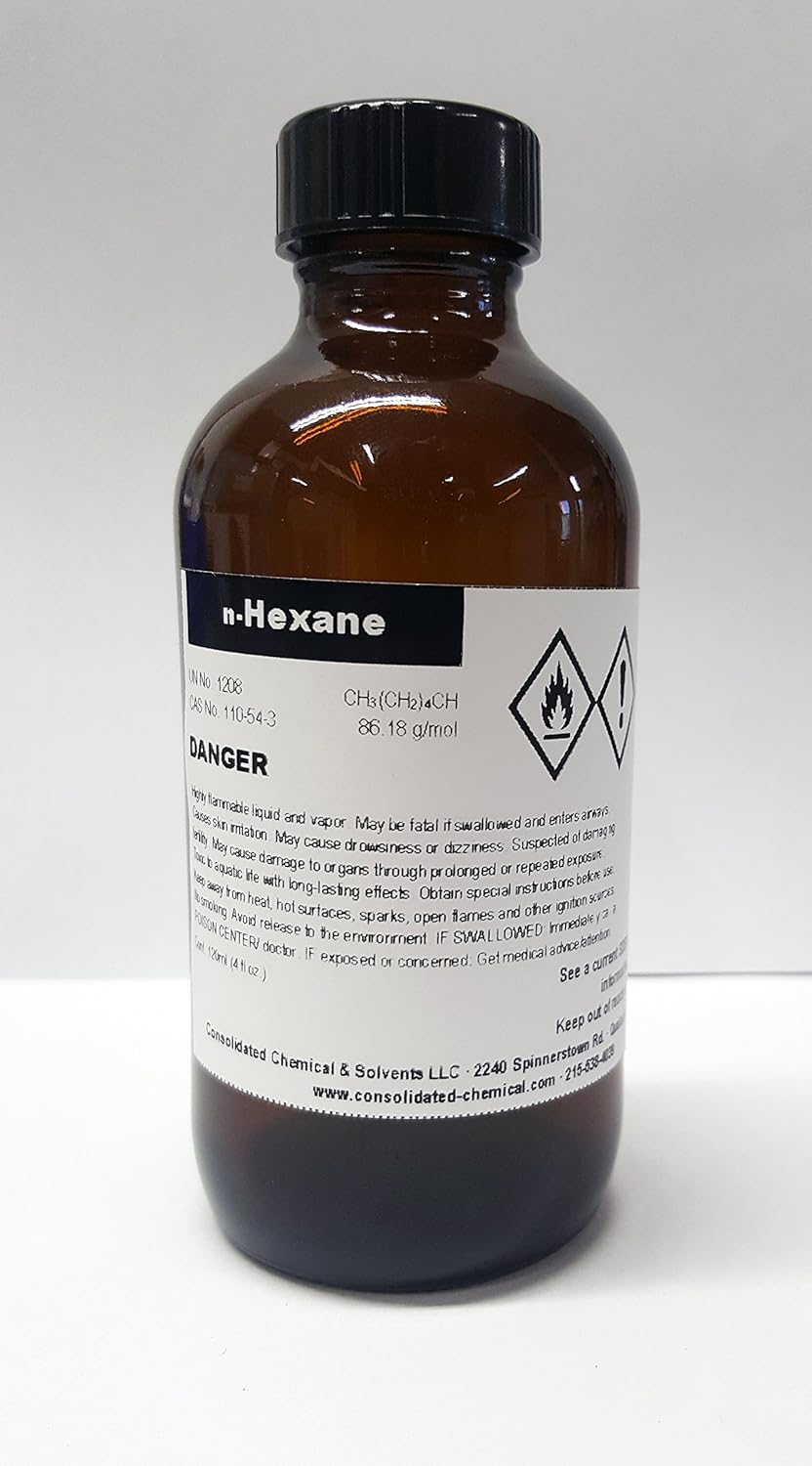 Nhexane High Purity 120ml (4 fl oz) Health & Personal Care