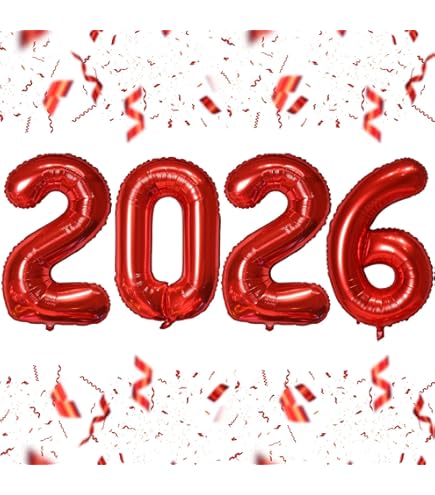 Amazon.com: 多色類別2025 氣球- 16 英吋| 2025 年畢業裝飾的畢業氣球