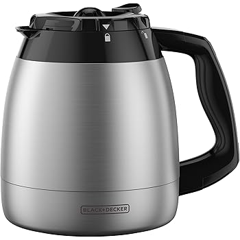 Amazon.com: BLACK+DECKER 12-Cup Replacement Thermal Carafe with ...