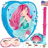 Mermaid Pinata Birthday Party Supplies Game - Under