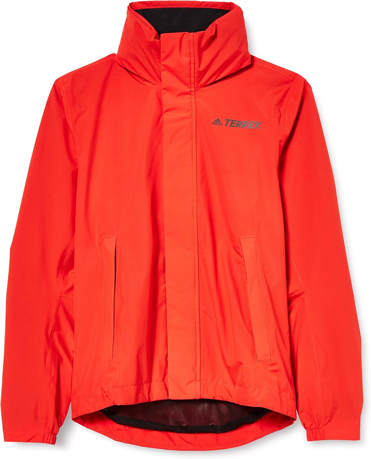 adidas rain jacket red