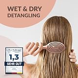 marQus Detangle Hair Brush Rose Gold – No-Pull Bristles for All Hair Types view 3