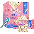 MAGIC SPOON Treats - High Protein, Low Carb, Keto Friendly, 1g of Sugar, Gluten Free, Crispy Treat Cereal Bar, On-The-Go Healthy Snack (Strawberry Milkshake, 8 Bars)