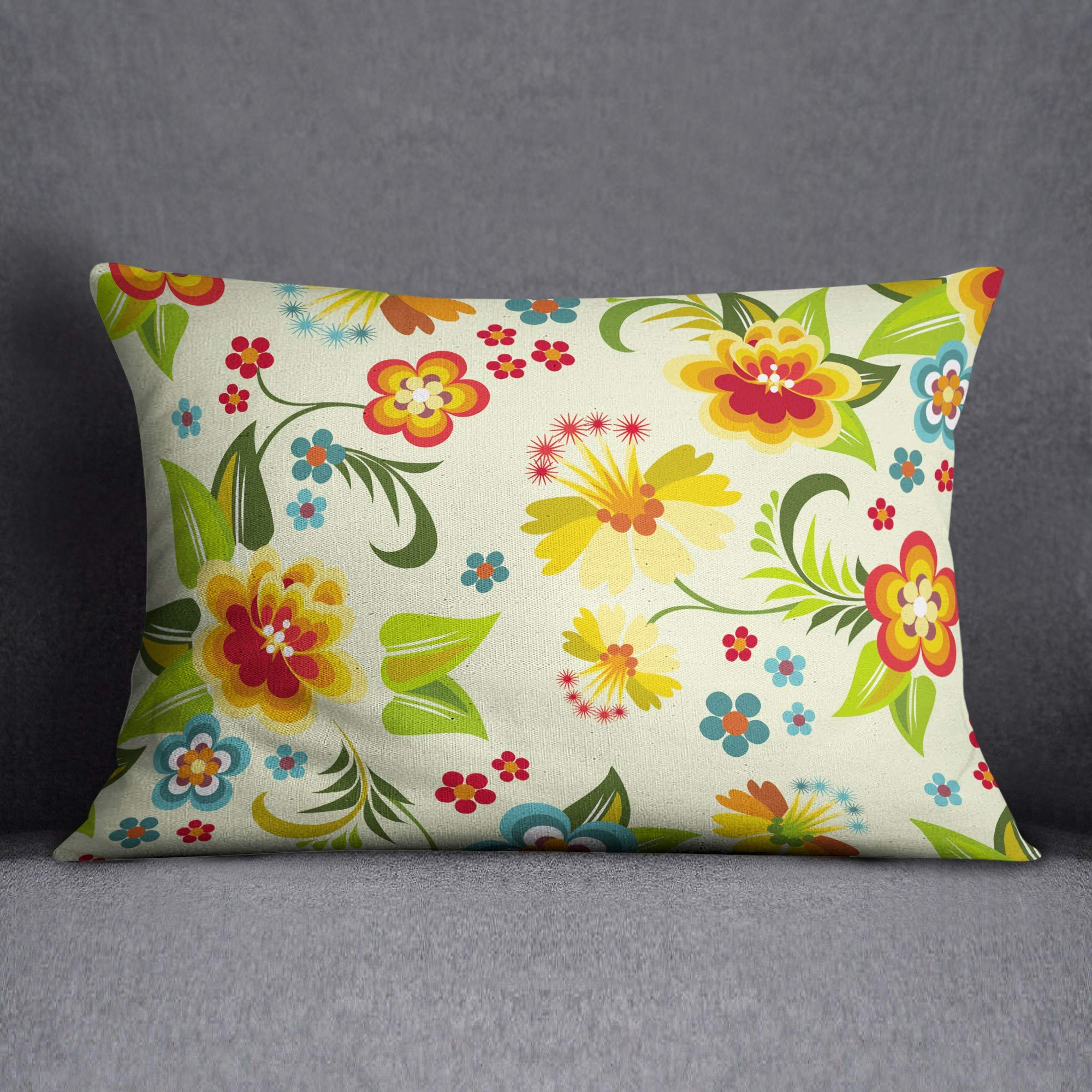 Bonamaison Decorative Cushion Cover, New Designed/Easy-care Cushion Cover, Hidden Zipper, Size: 35X50 Cm - Designed and Manufactured in Turkey