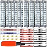 QCQIANG 8pcs Terminal Block, 15A 12 Positions Dual
