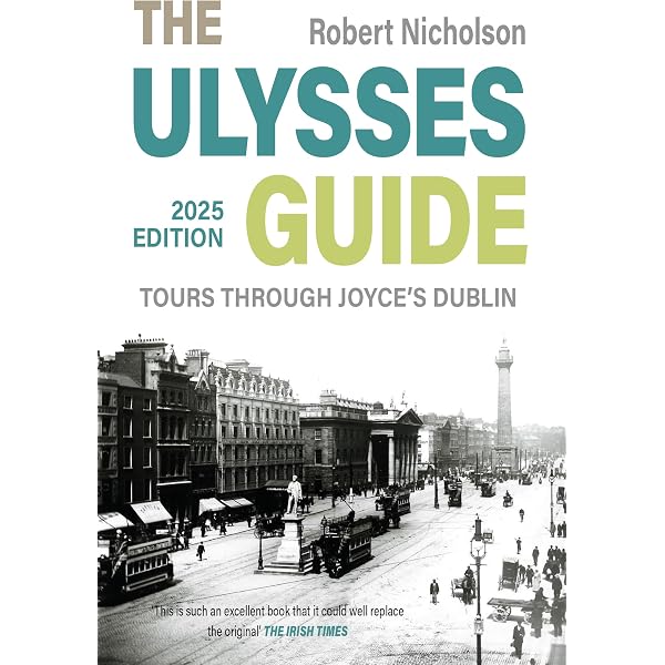 Amazon.com: James Joyce: Ulysses Map (Paris Grafik's Literary Maps