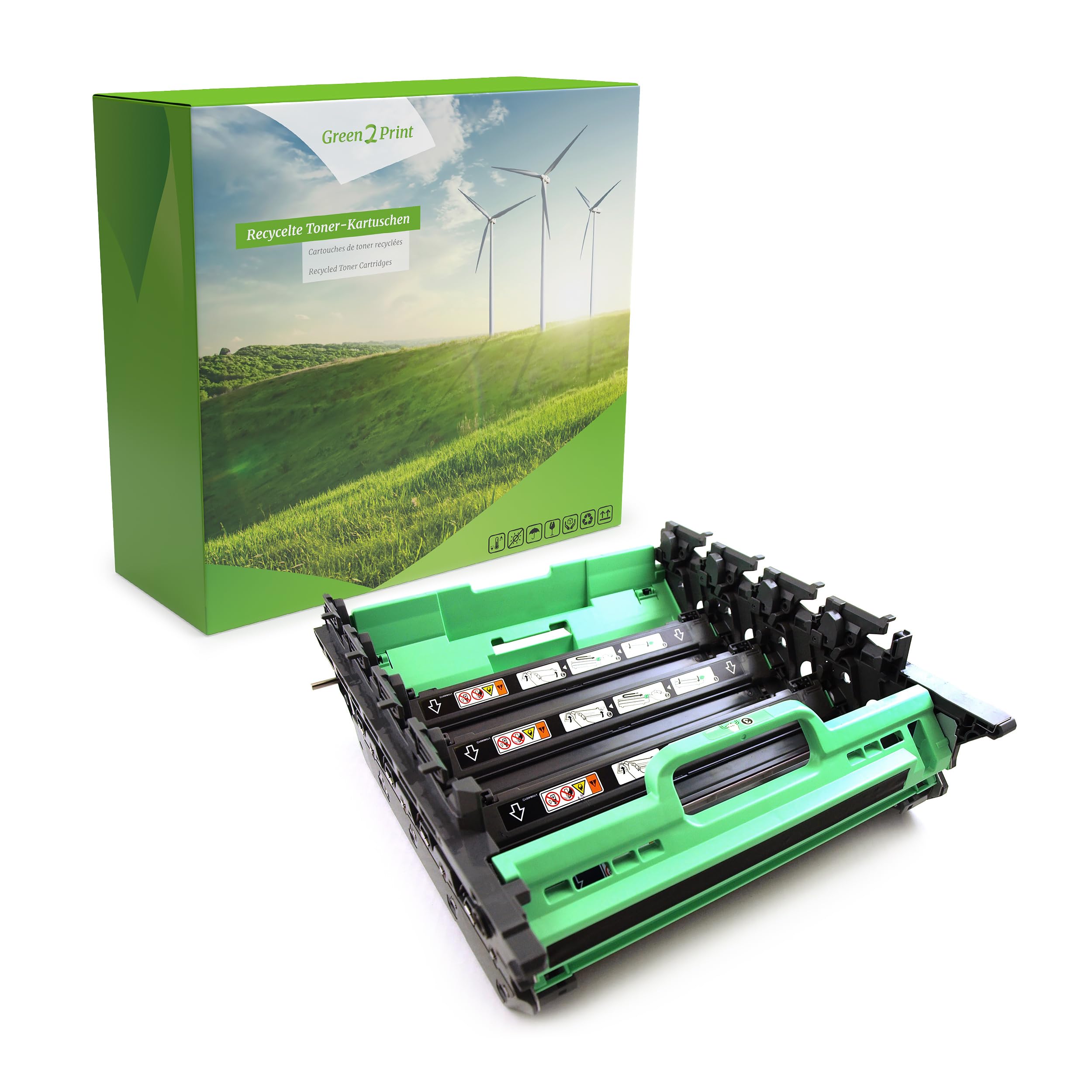 Green2Print Drum Unit four-colour 17000 pages replaces Brother DR-130CL Drum Unit cartridge for Brother DCP9040CN, DCP9042CDN, DCP9045CDN, HL4040CN, HL4050CDN, HL4070CDW, MFC9440CN, MFC9450CDN, M