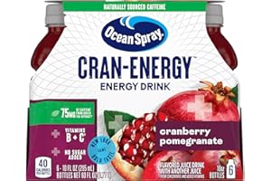 Ocean Spray® Cran-Energy™ Cranberry Pomegranate Juice Drinks, 10 Fl Oz Bottles, 6 Count