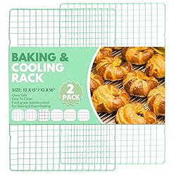 2 PCS Cooling Racks for Cooking and Baking, 16x10