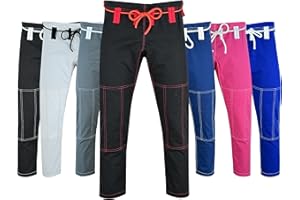 AGILE DRAGON Dragon Premium Brazilian Jiu Jitsu Gi Pants Mixed Martial Arts Kimono BJJ Gi Bottoms New