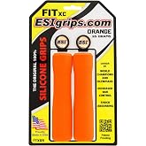 ESI Grips Fit XC Silicone Bike Grips &ndash; Ergonomic MTB Handlebar Grips for Comfort and Control &ndash; Made in USA