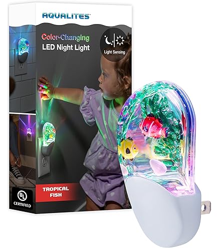 Killer Whale Decorative Night Light, Killer Whale Bubbles