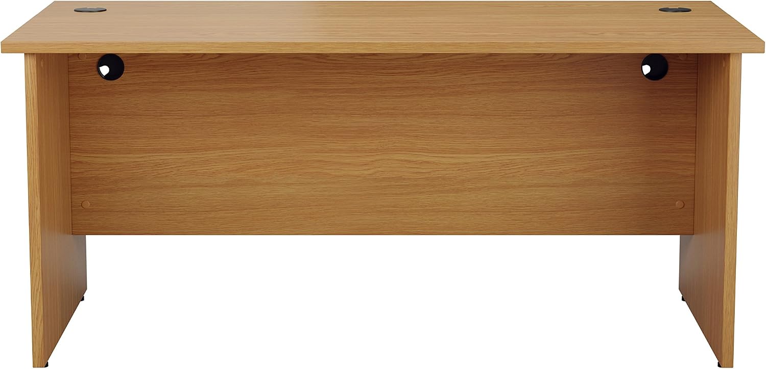 FF JEMINI 1200 PANEL END DESK N/OAK, 120 cm - Image 3