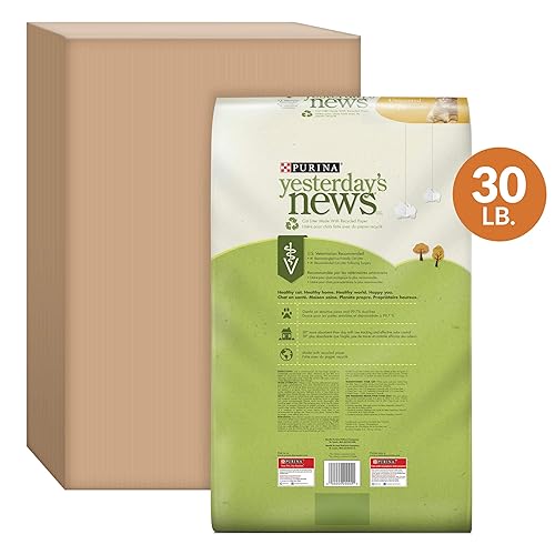 Purina Yesterday's News Non Clumping Paper Cat Litter, Unscented