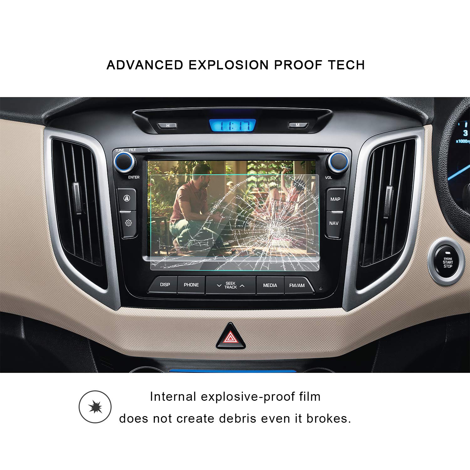 hyundai creta original music system price