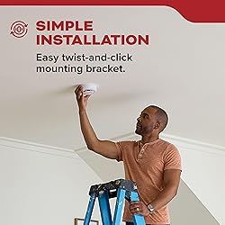 Kidde Hardwired Smoke Detector for Home, 10-Year