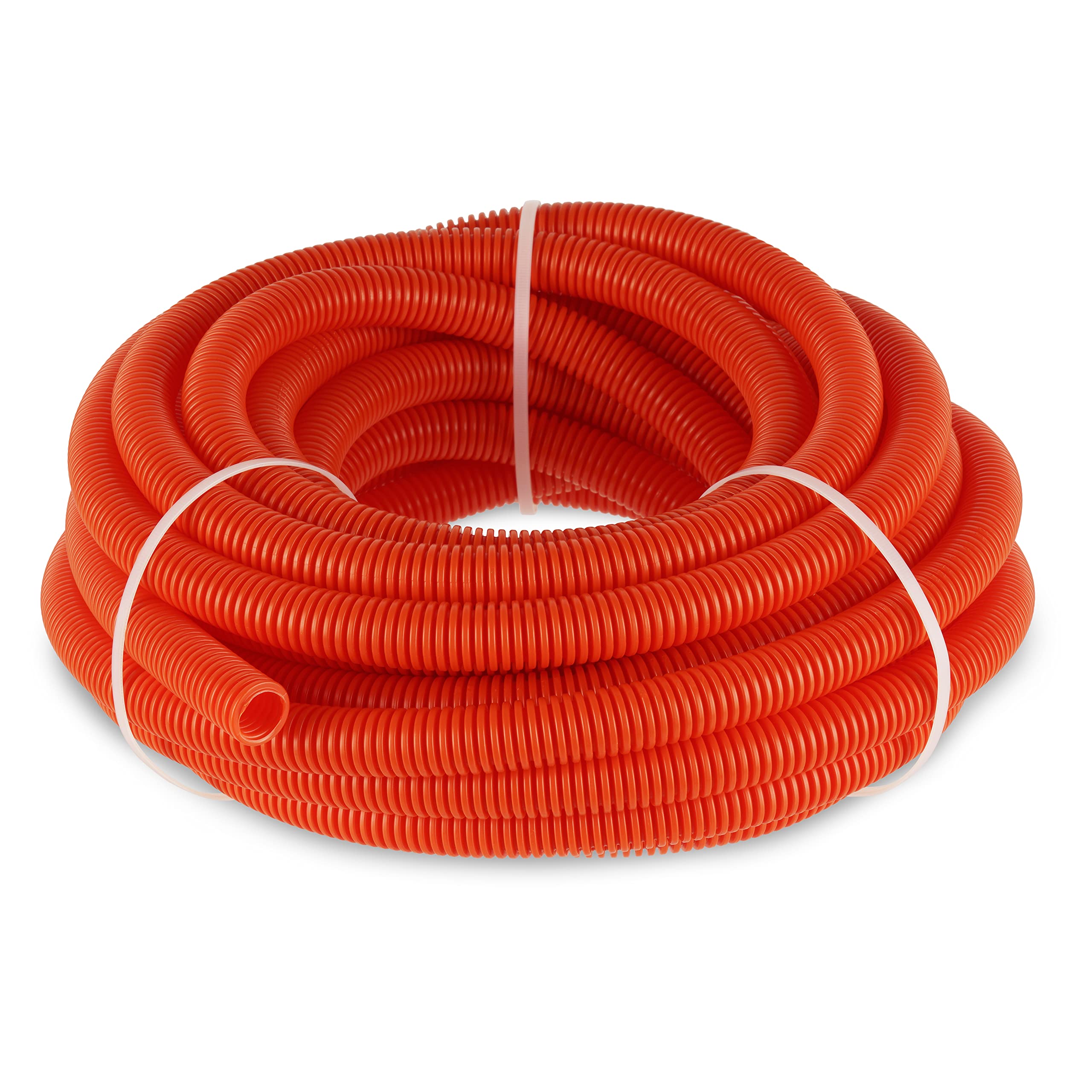 REV ISO Pipe for Electrical Installation Cable Conduit EN20 Flexible 10 m 320N/5 cm -5 °C to +60 °C Orange
