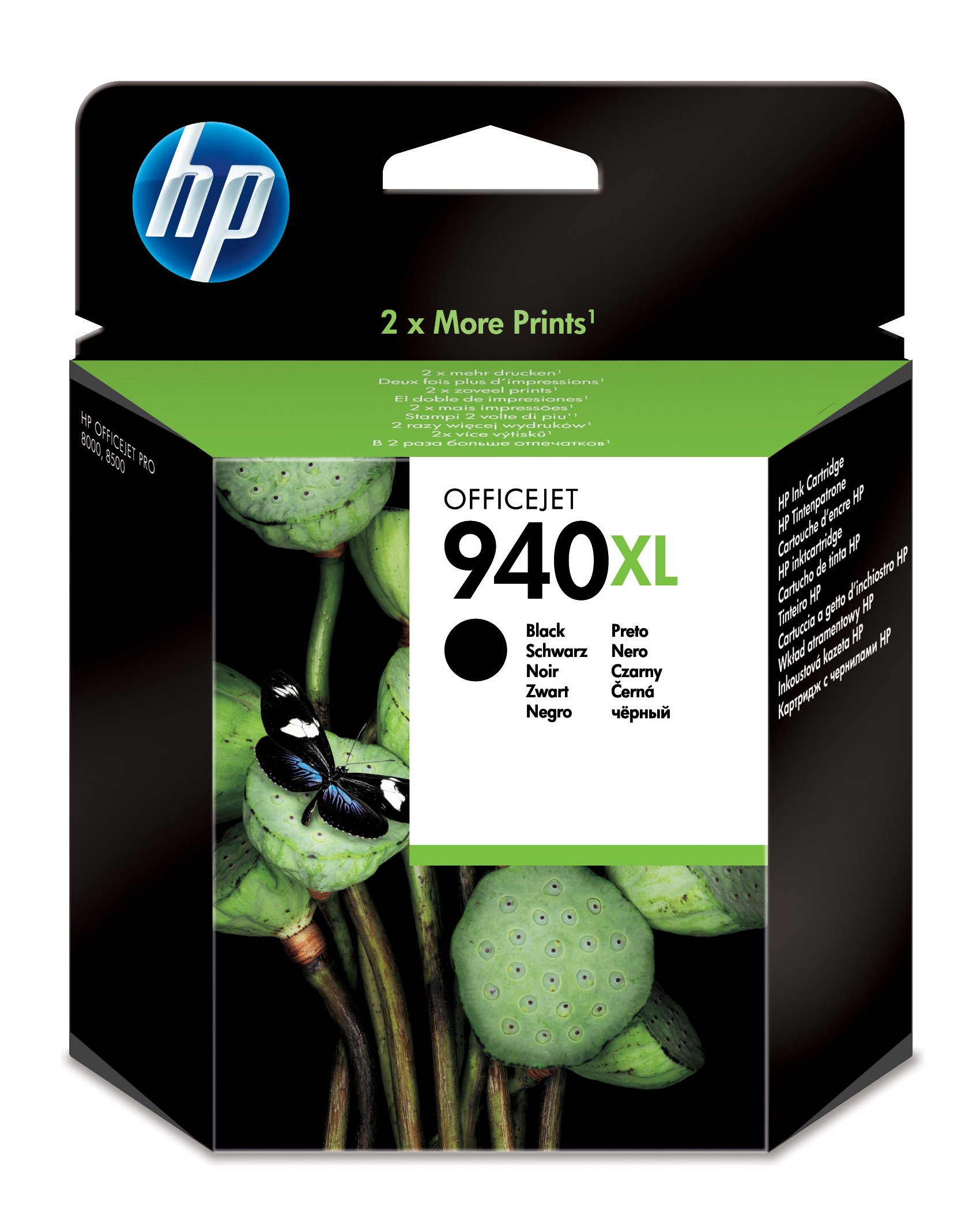 HP 940XL - Print cartridge - 1 x black - blister