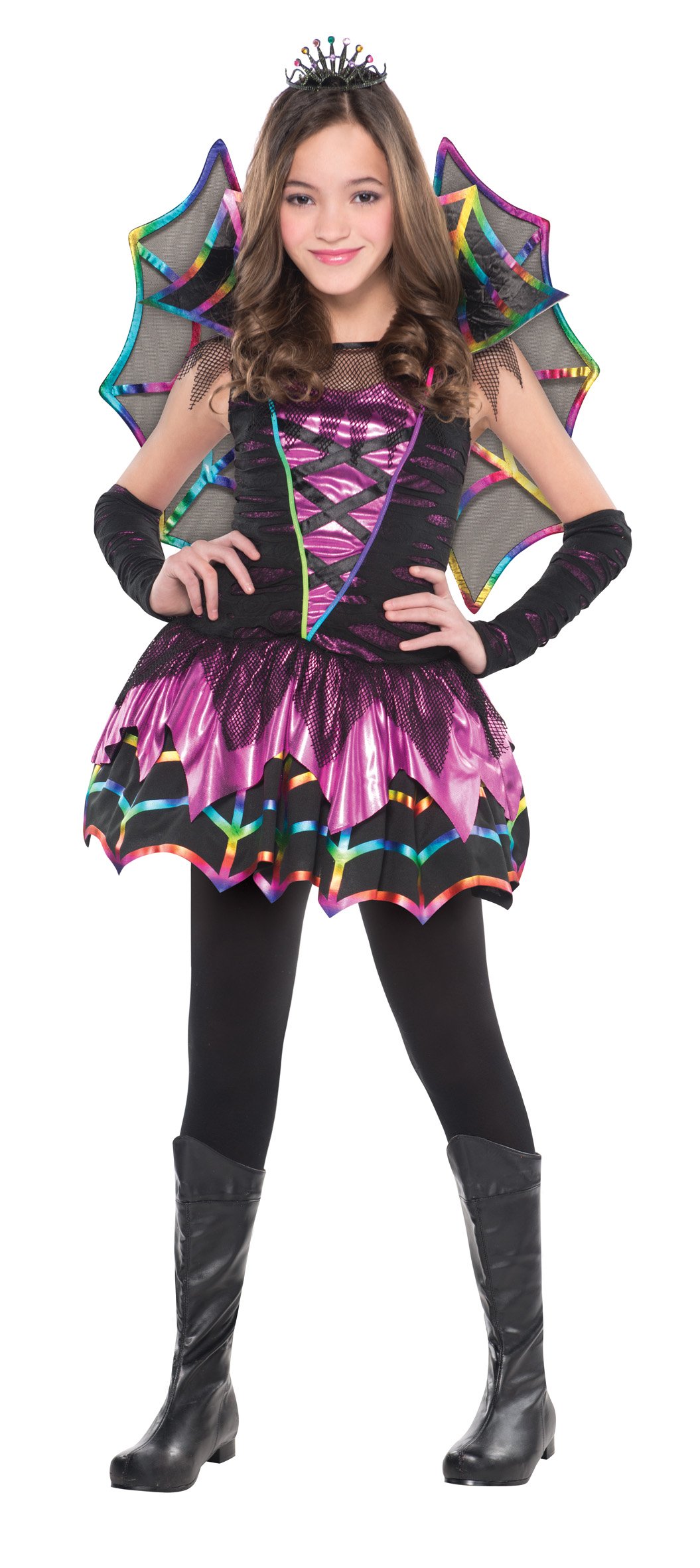 Christy's Girls Spider Fairy Costume (4-6 Years)