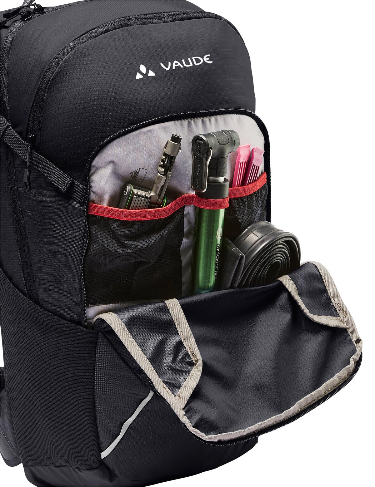VAUDE Ledro 18 - Fahrrad-Rucksack mit 18 Liter Volumen - inkl. Regenhülle 4