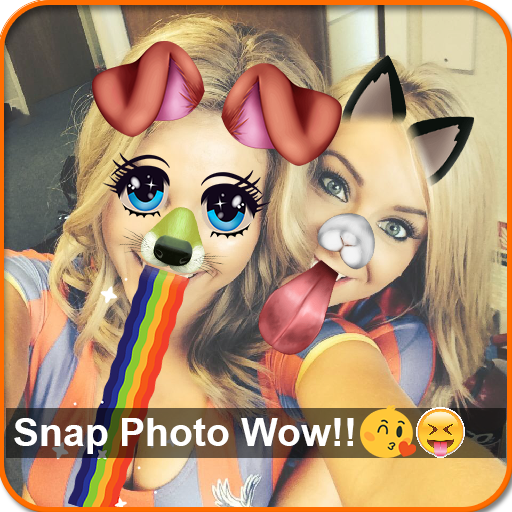 Doggy Face Stickers For Snapchat