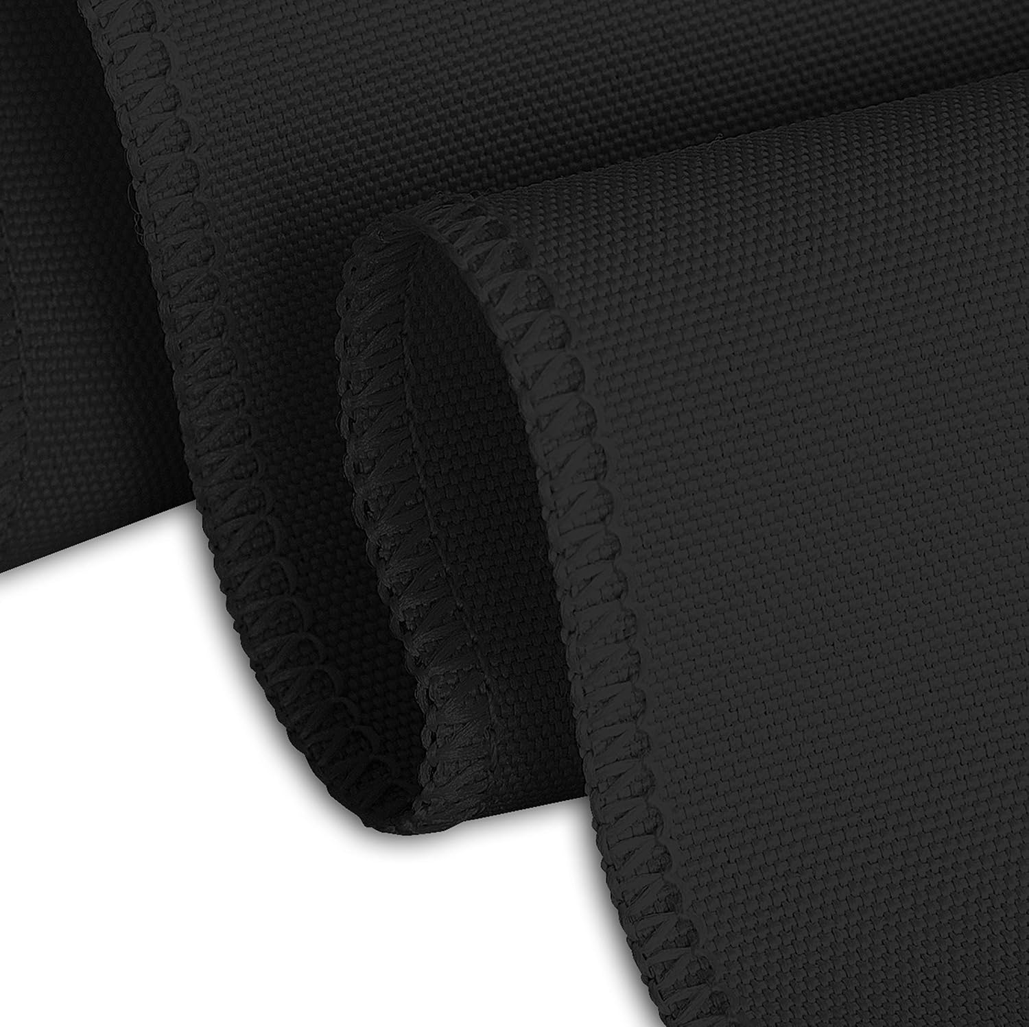 LinenTablecloth 90-Inch Round Polyester Tablecloth Black: Home & Kitchen