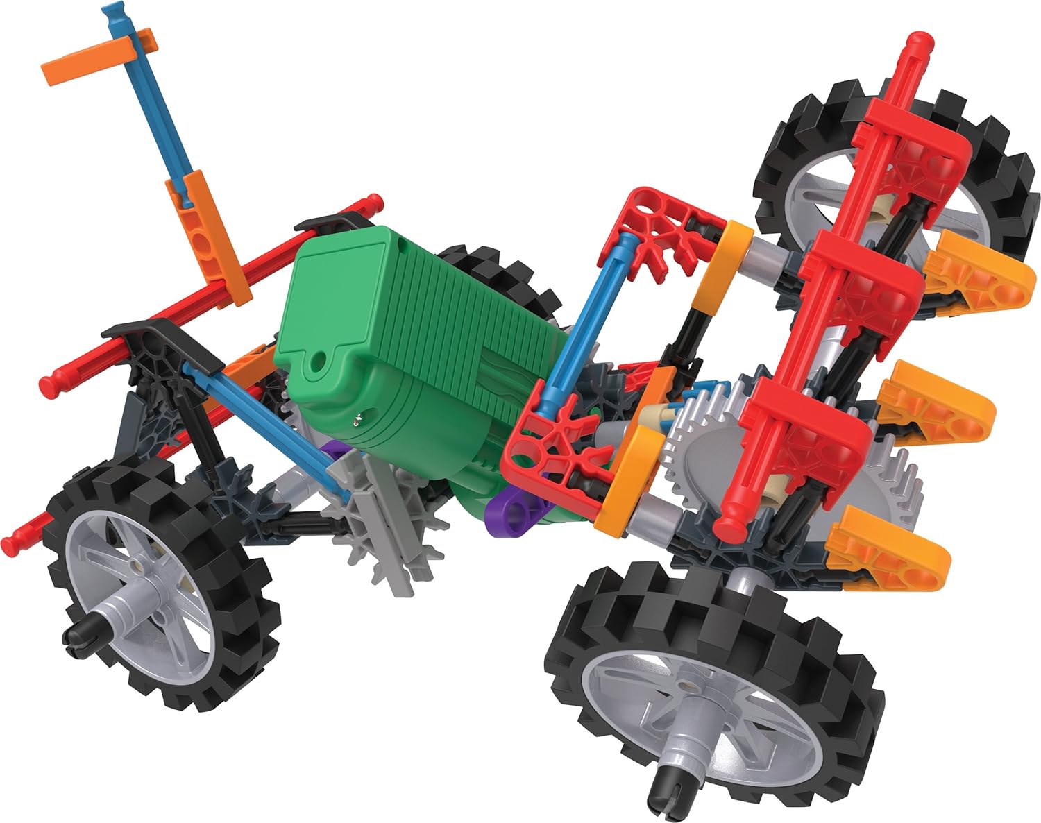 knex 4 wheel drive truck