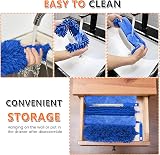 Kelursien Extendable Feather Duster 6-Piece Cleaning Kit 100 Inch Pole view 5