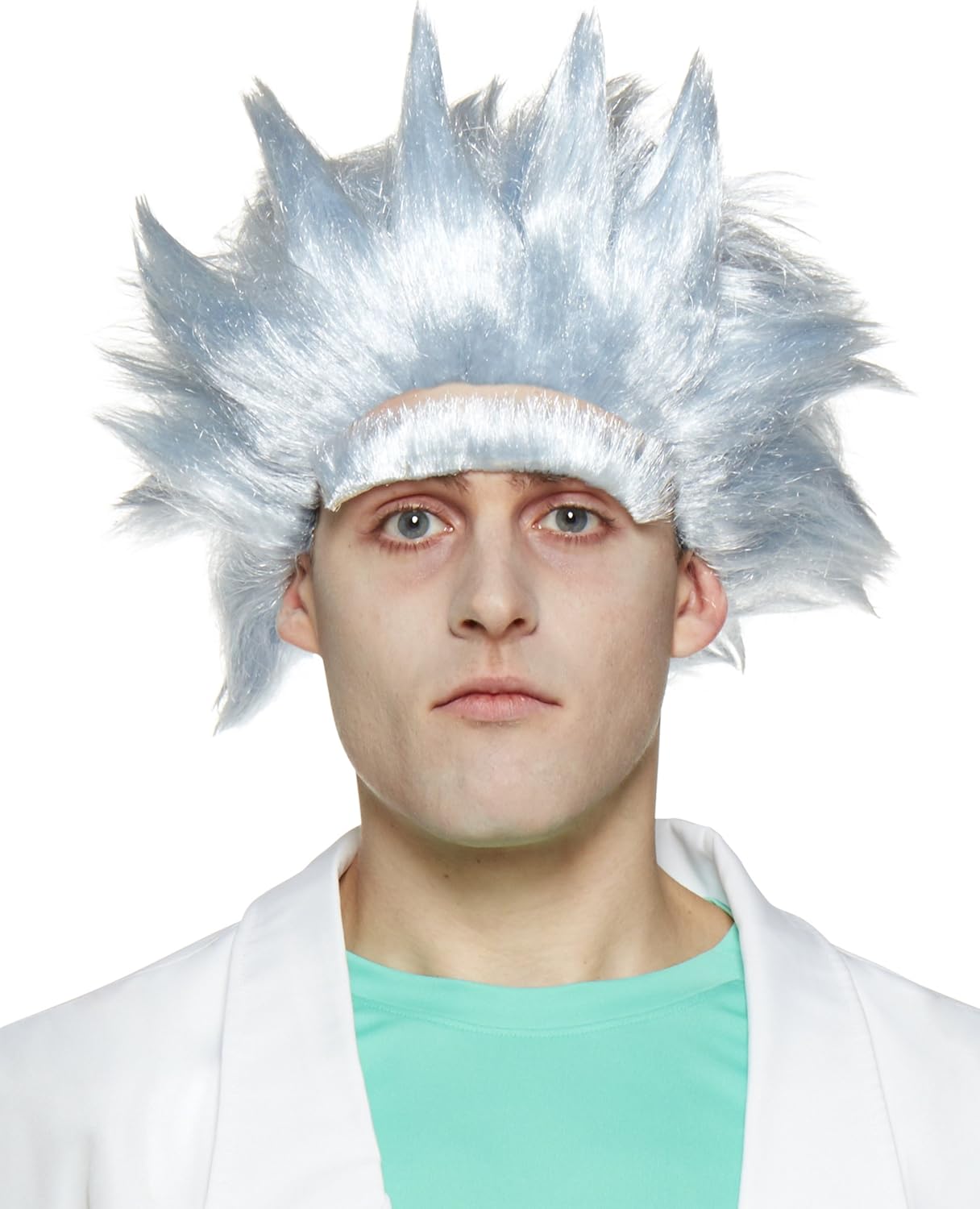 Spirit Halloween Rick Sanchez Wig and Unibrow Rick and Spirit Halloween Rick Sanchez Wig and Unibrow Rick and