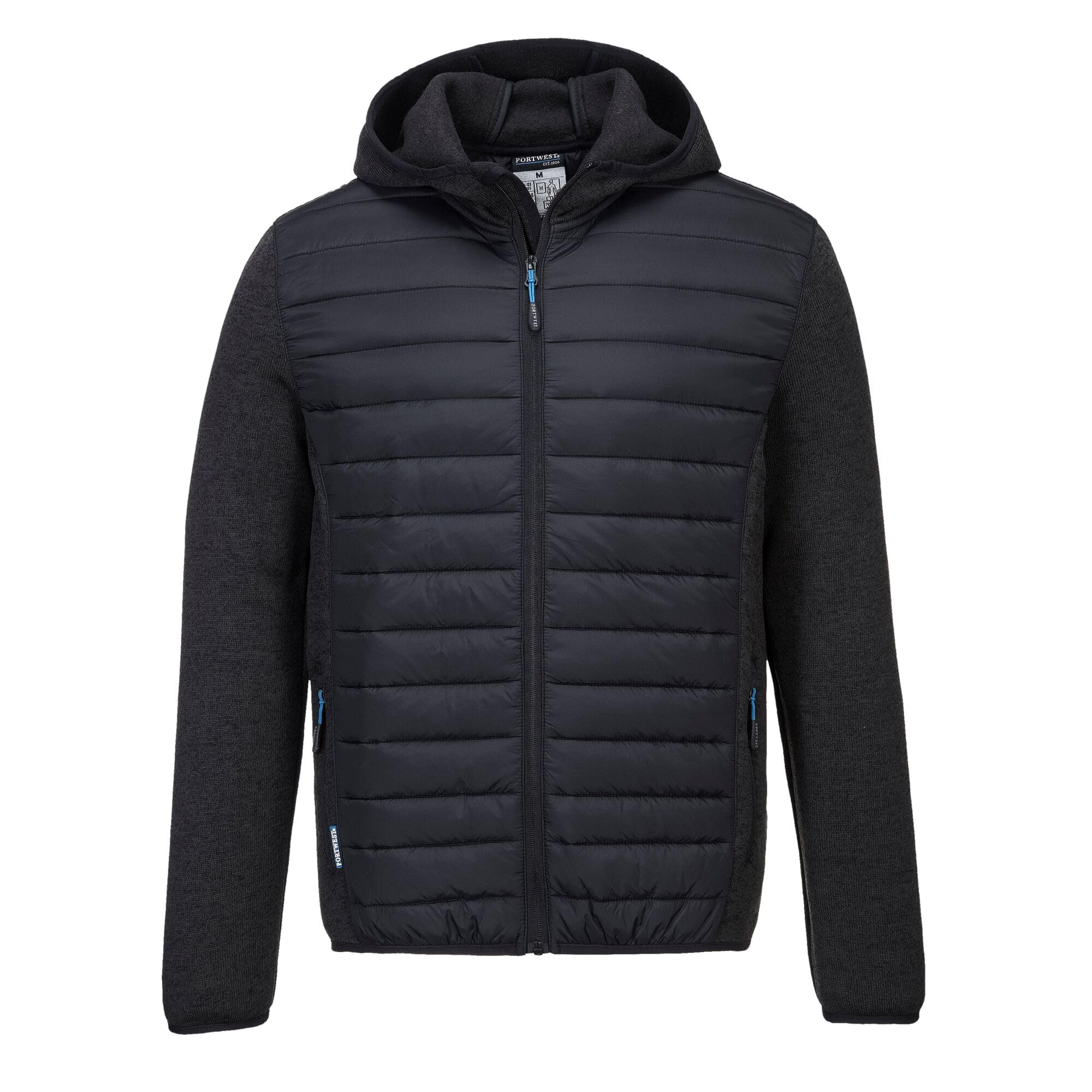 Portwest KX3 Hybrid Baffle Jacket, Size: XXL, Colour: Grey Marl, T832GMRXXL
