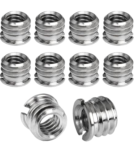 Adaptateur Vis Aluminium 3/8" Femelle Vers M6 Mâle - Référence CS108 - Marque Fittings4you - Neuf Sous Emballage