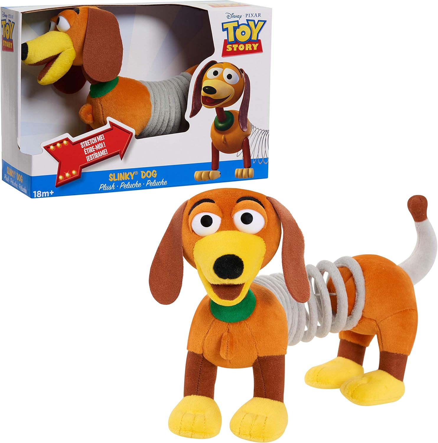 Pixar Toy Story Slinky Dog Plush, Toys 
