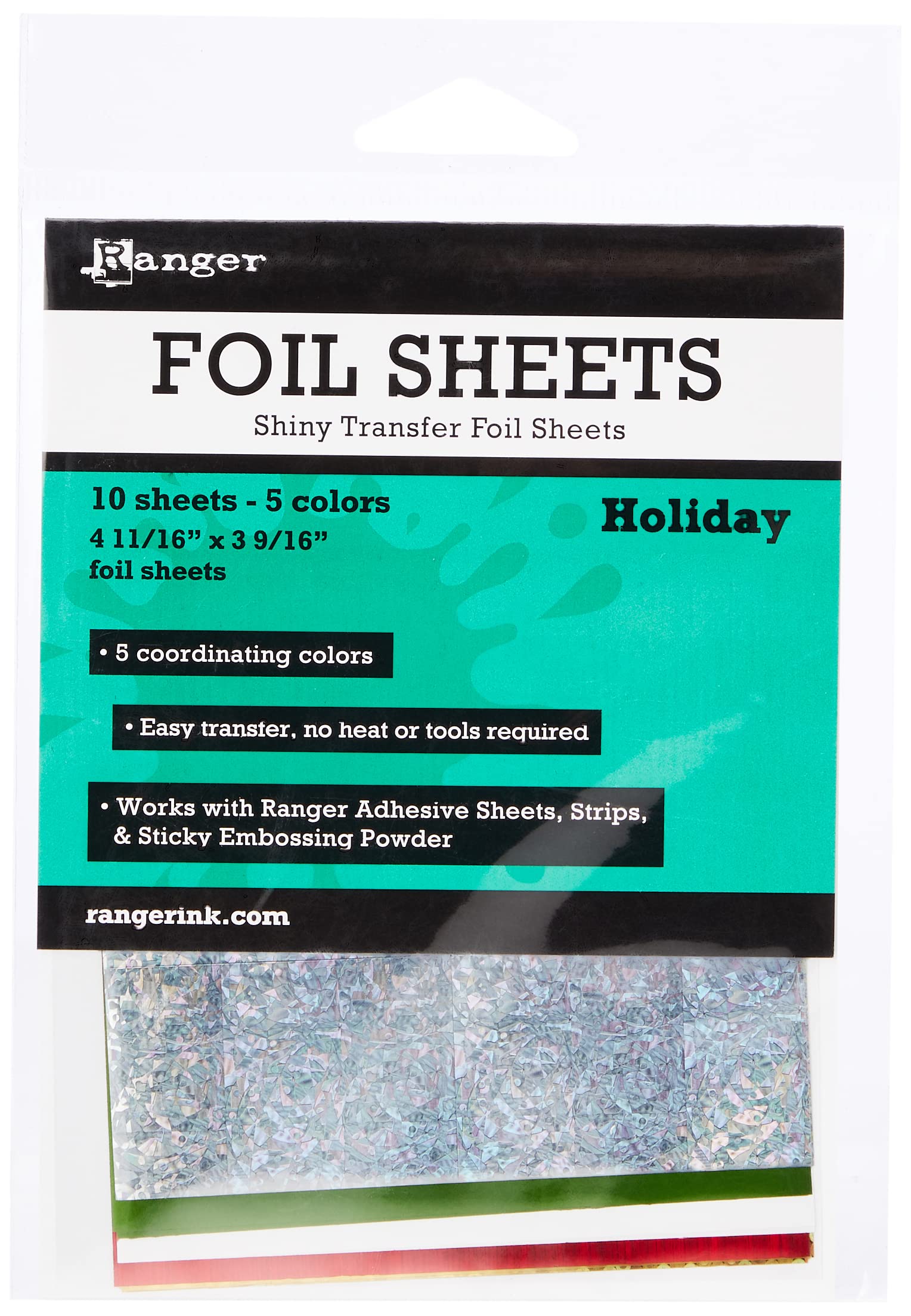 Ranger "Holiday" Foil Transfer Sheets