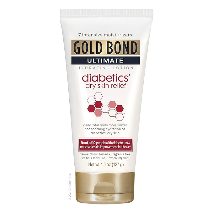 gold bond ultimate hydrating lotion diabetics dry skin relief