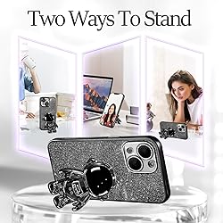Buleens for iPhone 14 Plus Case Astronaut, Clear