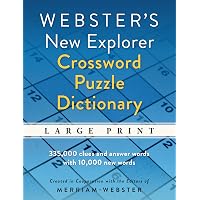 Webster's New Explorer Crossword Puzzle Dictionary, Third Edition