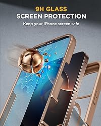 Miracase Magnetic for iPhone 16 Pro Case Full-Body