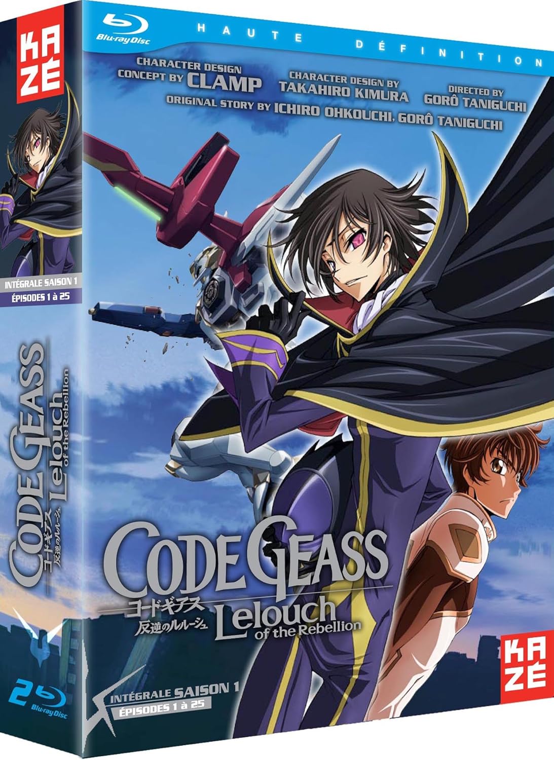 Code Geass Saison 1 Episode 1 Vostfr Code Geass Lelouch of The Rebellion-Intégrale Saison 1 [Blu-Ray]: DVD