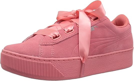 Puma レディース Vikky プラットフォームリボン S スニーカー スニーカー Amazon