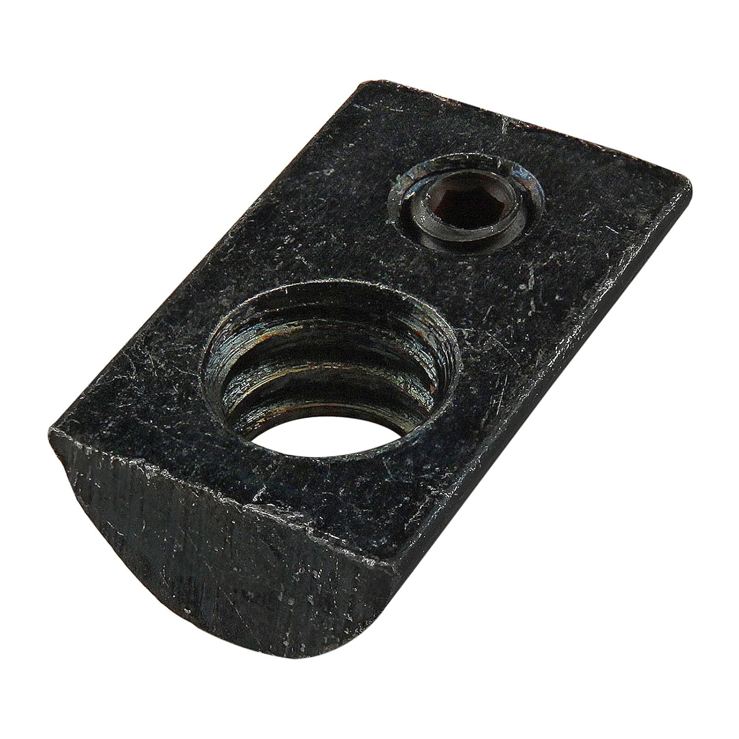 80/20 Inc., 3313, 10 Series, RollIn TNut with Set Screw 1/420, Black