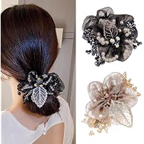 Amazon.com : inSowni 7 Pack Glitter Crystals Pearls Rose Flower ...