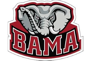 CRAFTIQUE Alabama Crimson Tide Magnet ELE Bama Magnet 3"