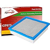 EPAuto GP075 (CA10755) Engine Air Filter Replacement for Toyota and Jeep | Lexus RX350, Toyota Camry, Sienna, Highlander, Jeep Grand Cherokee, Dodge Durango - Fits V6 Engines (2010-2025)